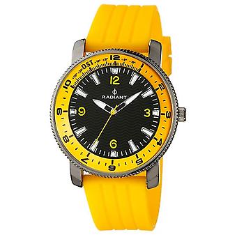Radiant new explorer Quartz Analog Man Watch with RA106604 Silicone Bracelet