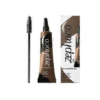 Zephoco Tinted Eyebrow Cream, Anti-Glare Velvety Misty Finish, Natural Wild Look, 3D Definition, Gold mm