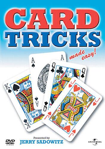 Card Tricks Made Easy DVD Jerry Sadowitz cert E - Region 2