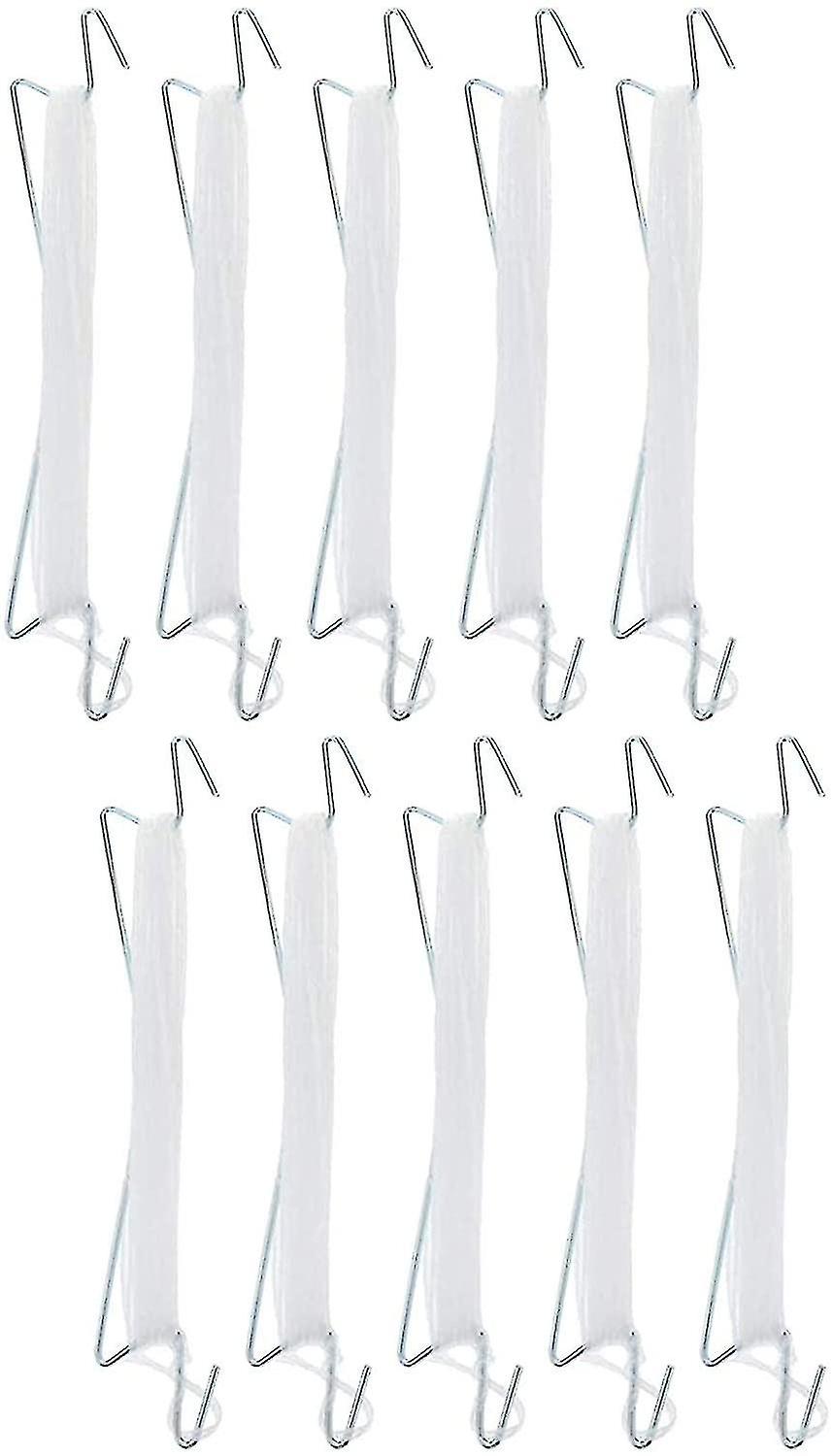 10 pezzi Porta pomodoro Ganci Serra Tomato Plant Holder con filo Cetriolo Ciliegia Vegetale Cla