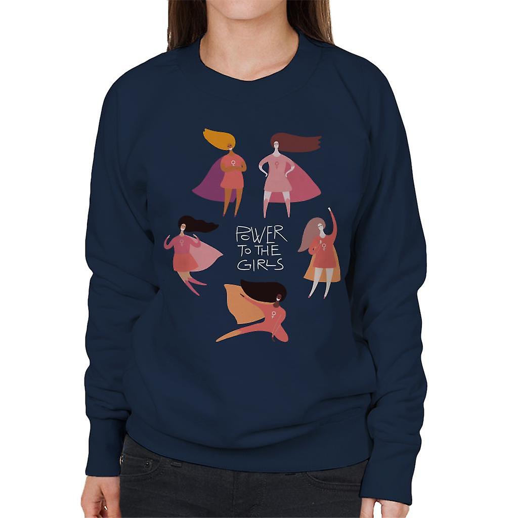 Strøm til jenter helten kapper kvinnenes Sweatshirt