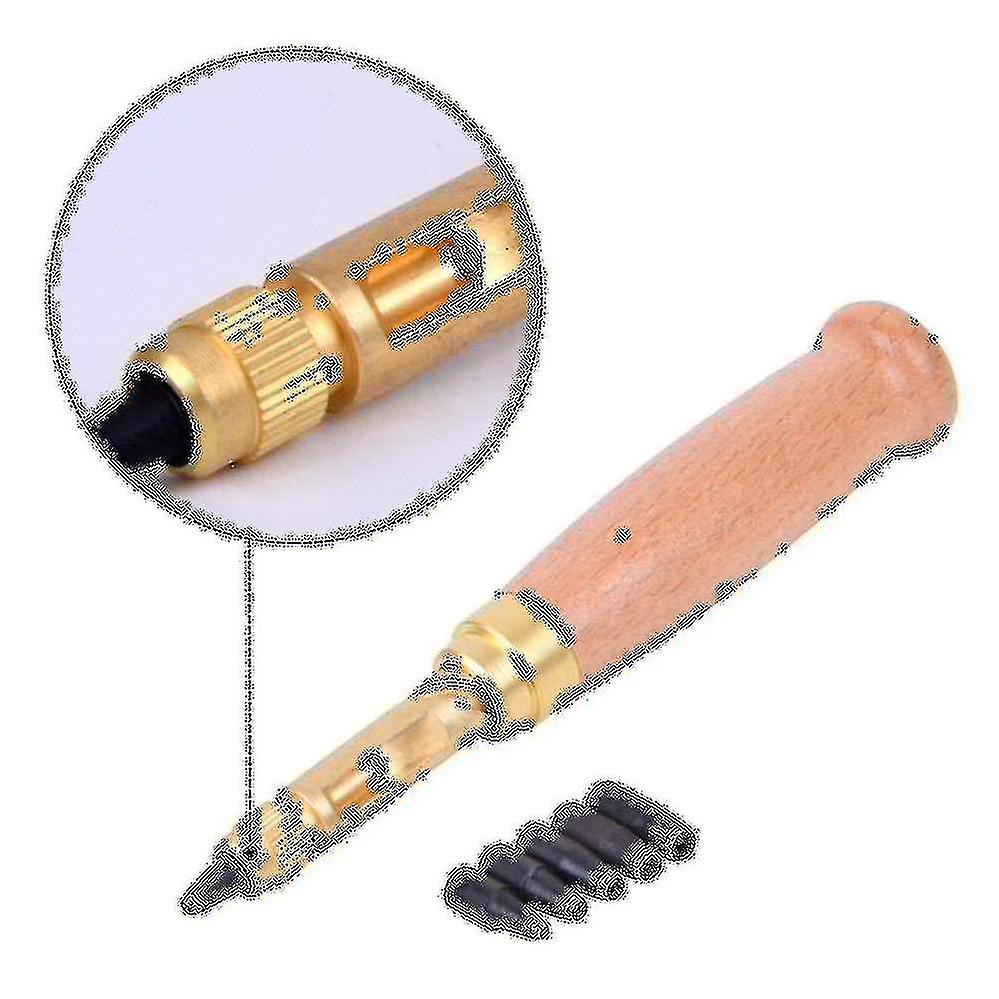 6 أحجام تلميح 1.5 مم ، 2 مم ، 2.5 مم ، 3 مم ، 3.5 مم ، 4 مم برغي ثقب لكمة / السيارات الجلود أداة كتاب الحفر الحرفية