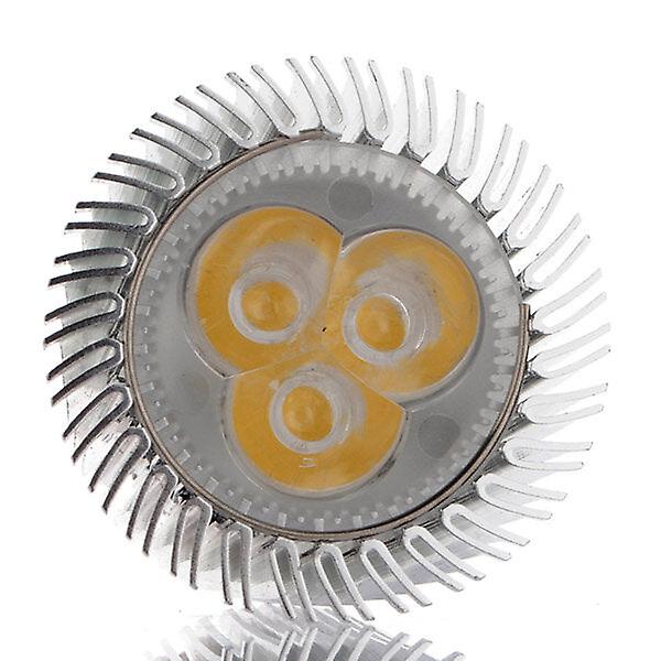 Lâmpada de Spot LED Gu10 6w, Branco Quente, Pacote com 3, Ac 110-240v