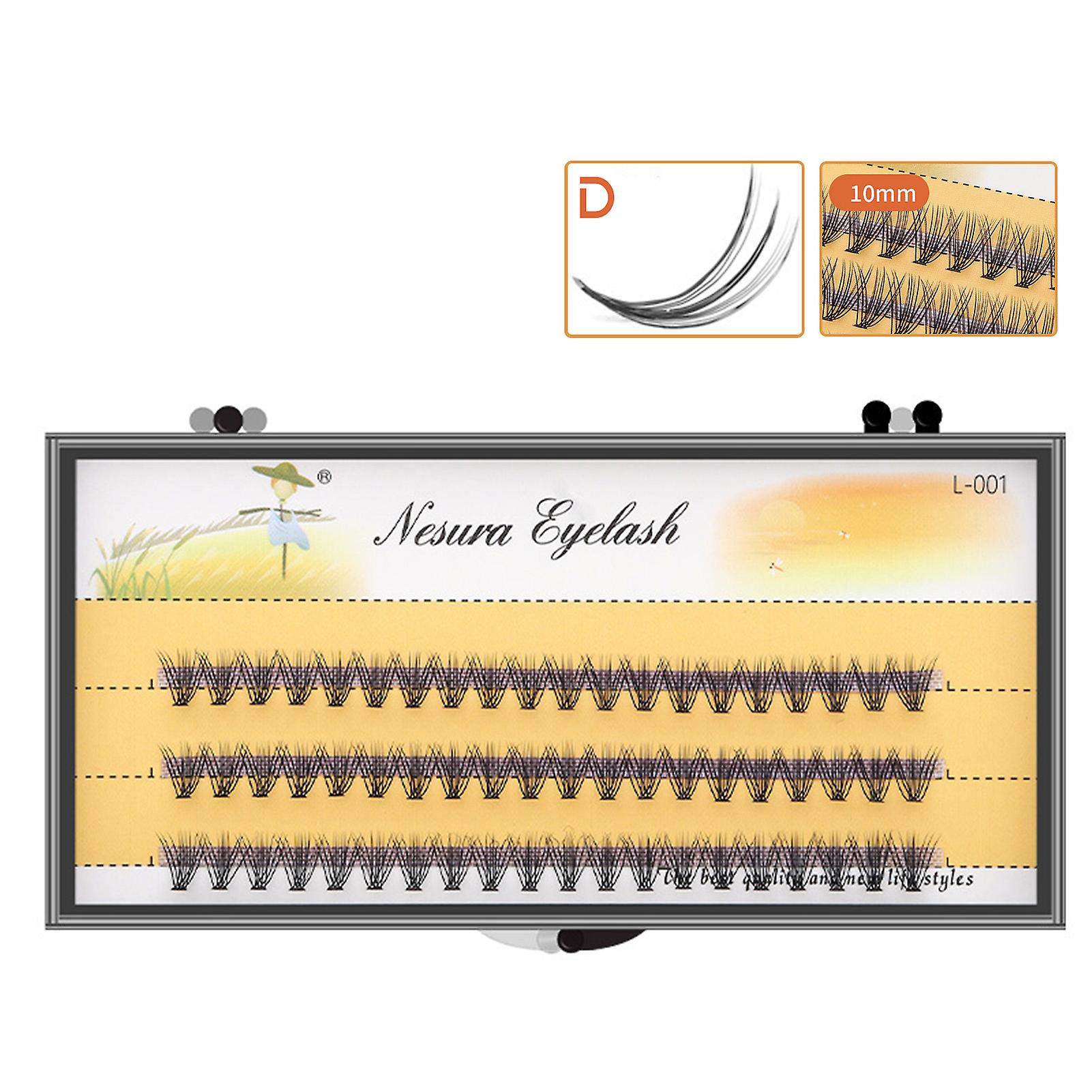 Thicken Curling Fake Eyelashes Artificial Fiber Extension Eyelashes Eye Makeup