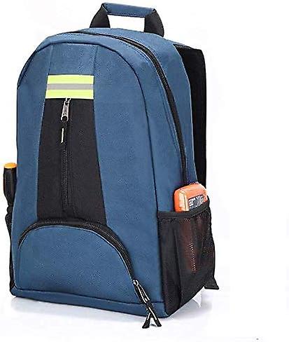 Electrician Tool Bag, Heavy Duty Tool Backpack, Tool Backpack Organizers, Multi-Pocket Work Backpack, Compatible with Klein Tools, HVAC, CLC Tools (B
