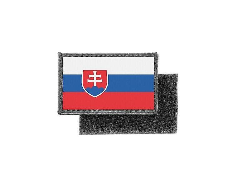 Patch ecusson prints Slovak Slovakian flag badge