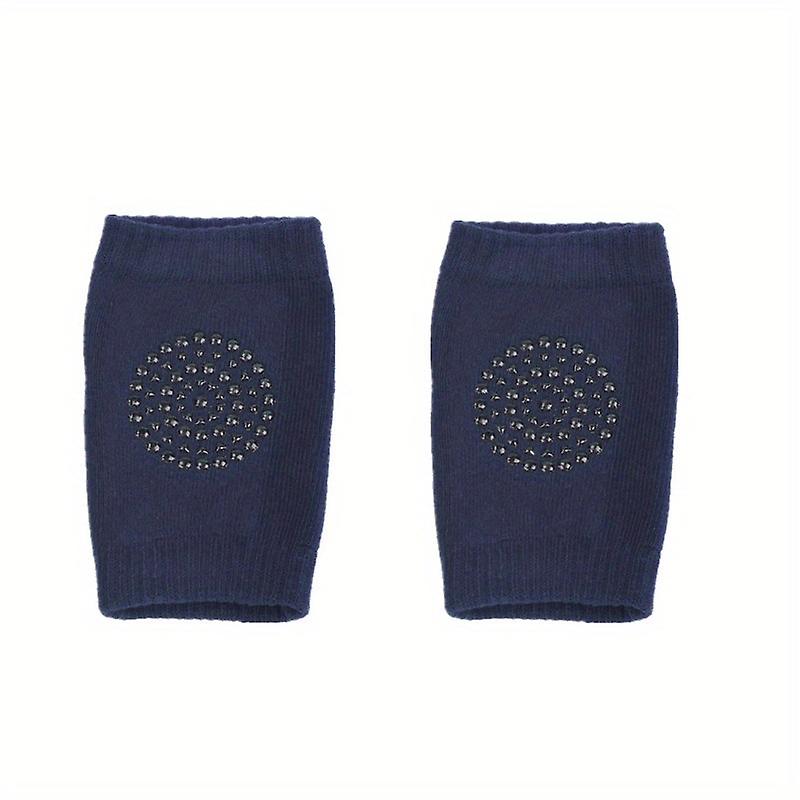 2pcs Baby Infant Toddler Soft Elastic Knee Elbow Brace Pads Cap Anti-slip Crawling Safety Protector Leg Cushion 5 Colors Available