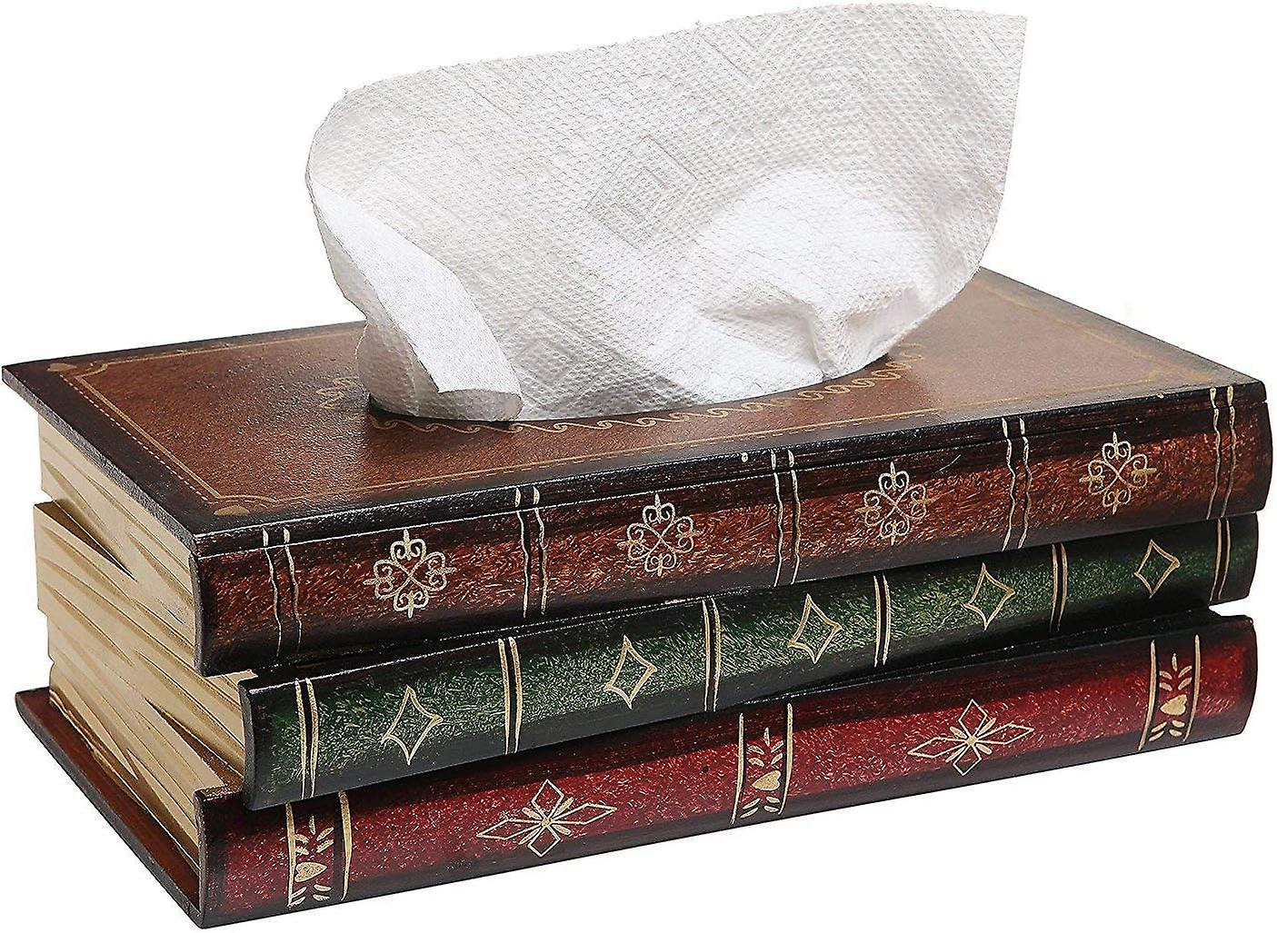 Handkerchief Dispenser, Box Of Facial Tissues, Tissue Box, Paper Towel Pumping Paper Box Napkin Paper Box 25x14x10 Cm