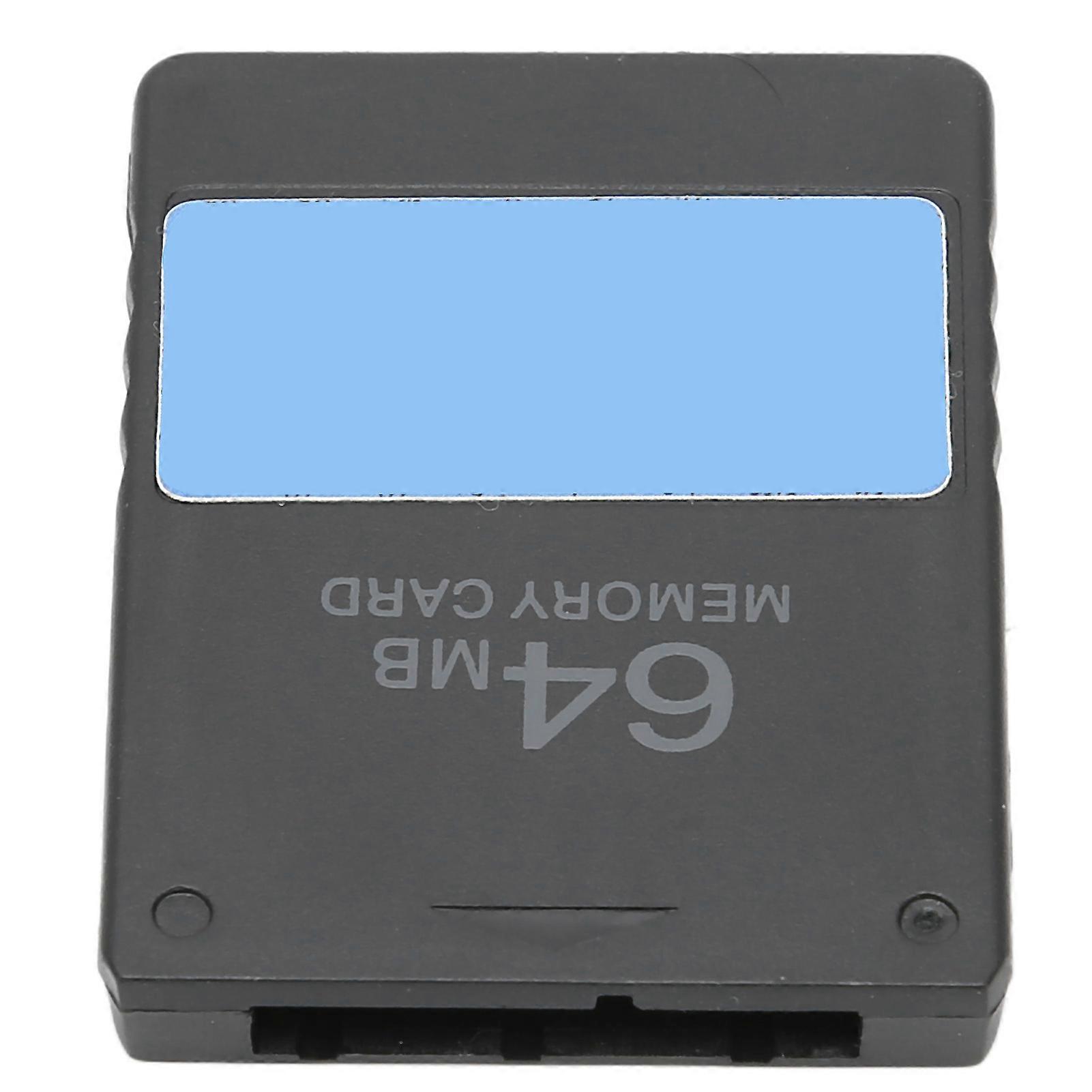 64MB Game Console Memory Card FMCB V1.966 Plug and Play External Program Card for PS2 Thick Machine