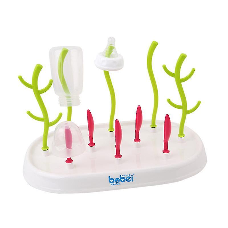 Bottle Warmers Sterilizers Baby Bottle Drying Rack Baby Bottle Cleaning Dryer Tree Shape Rack For Babies Bottles Removable