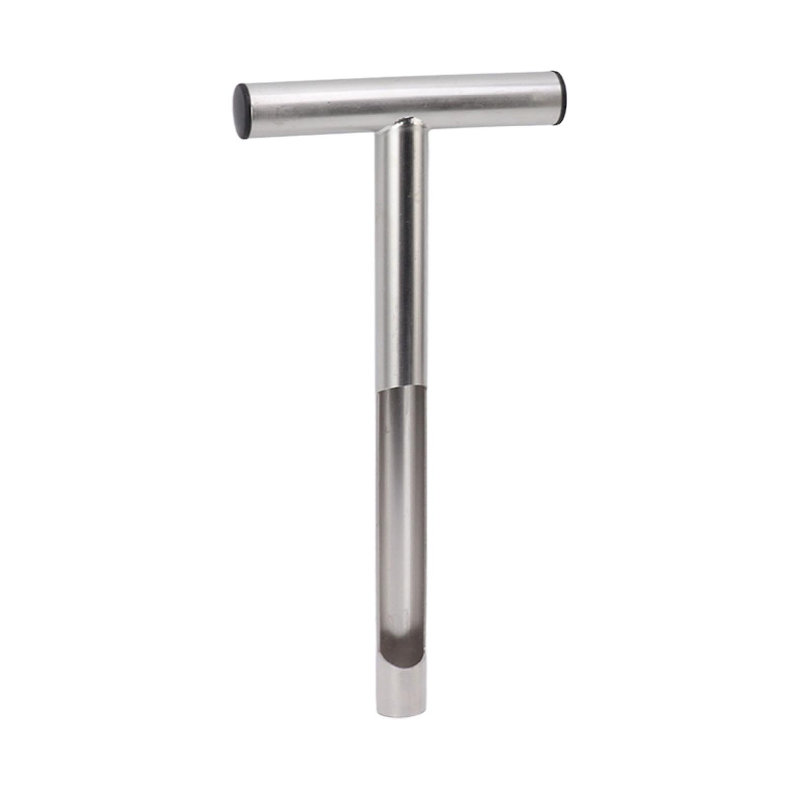 304 Stainless Steel Portable Soil Sampling Probe with T-Handle for Farm Garden Lawn Soil Sampling 12"