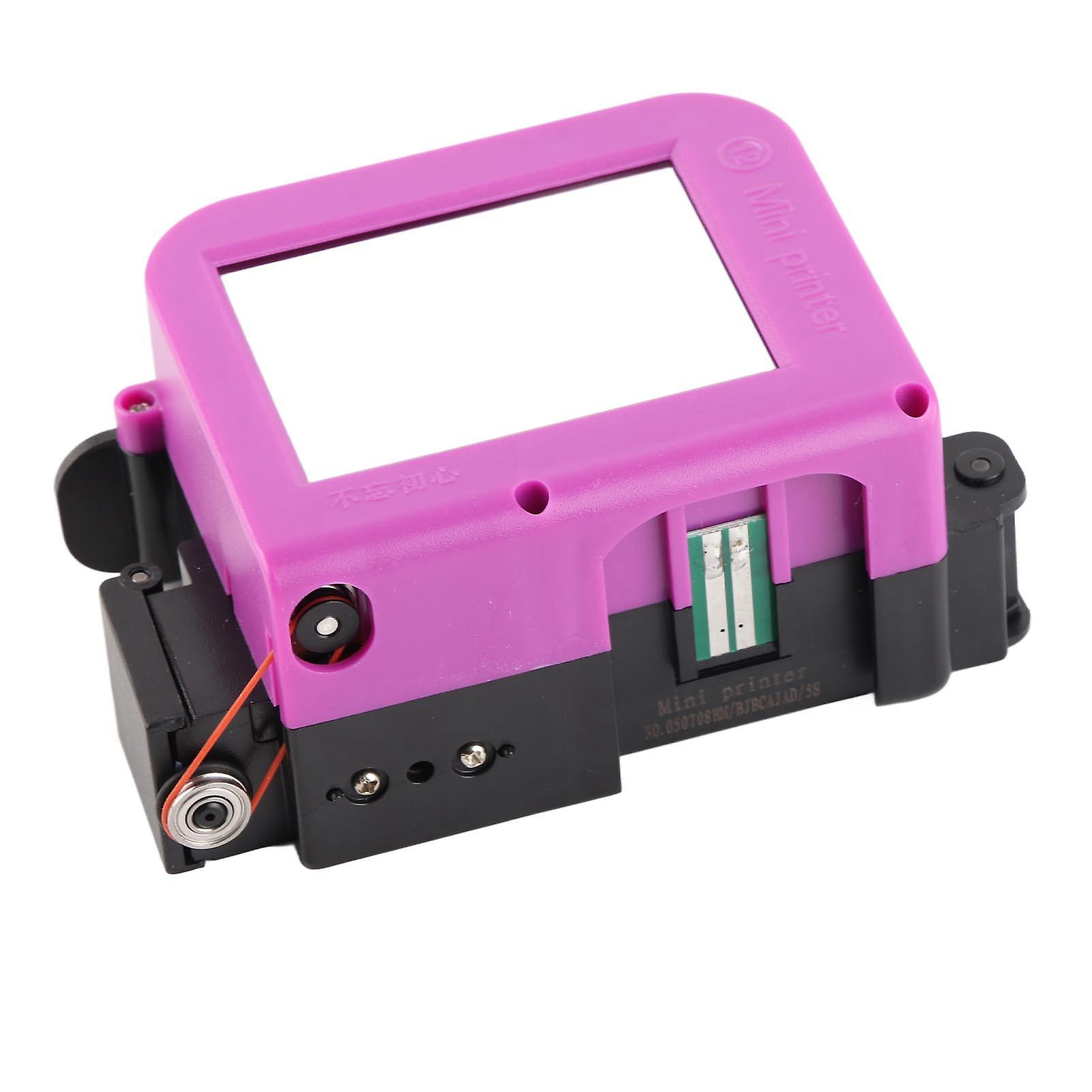 Handheld Inkjet QR Code Printer LED Color Touch Screen 4 Core CPU Inkjet Coding Machine 12.7mm EU Plug 100‑240V 