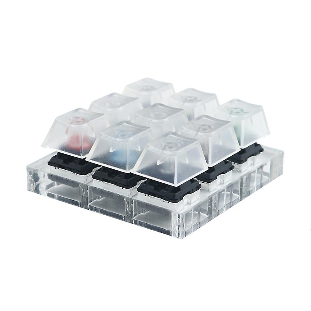 9-Key Switch Tester Sampler Keycap MX Switch for Cherry Mechanical Keyboard