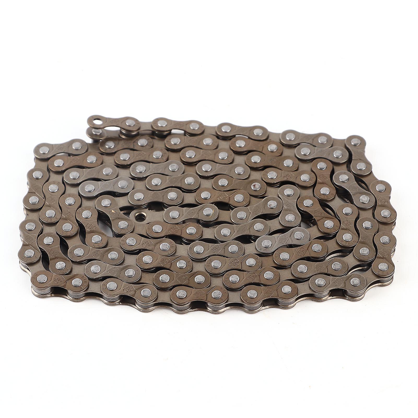 116 Links Bicycle Single Speed Chain Universal Single Speed High Strength Mountain Bike Derailleur Chain