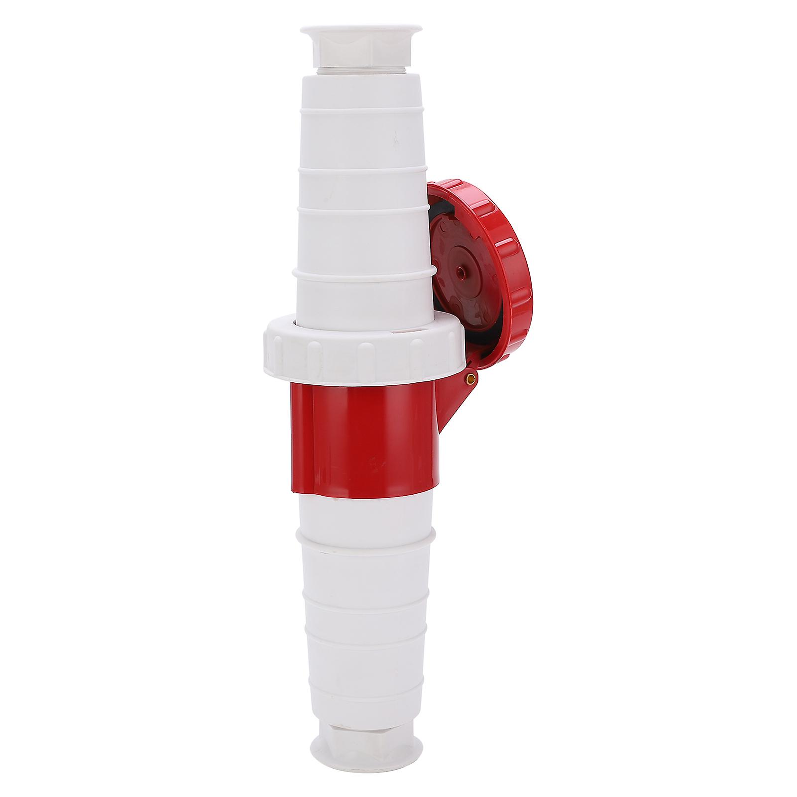 63A 5-pin, 3-phase, 5-wire, IP67 waterproof, 380-415V, 3P+T+N industrial power connector