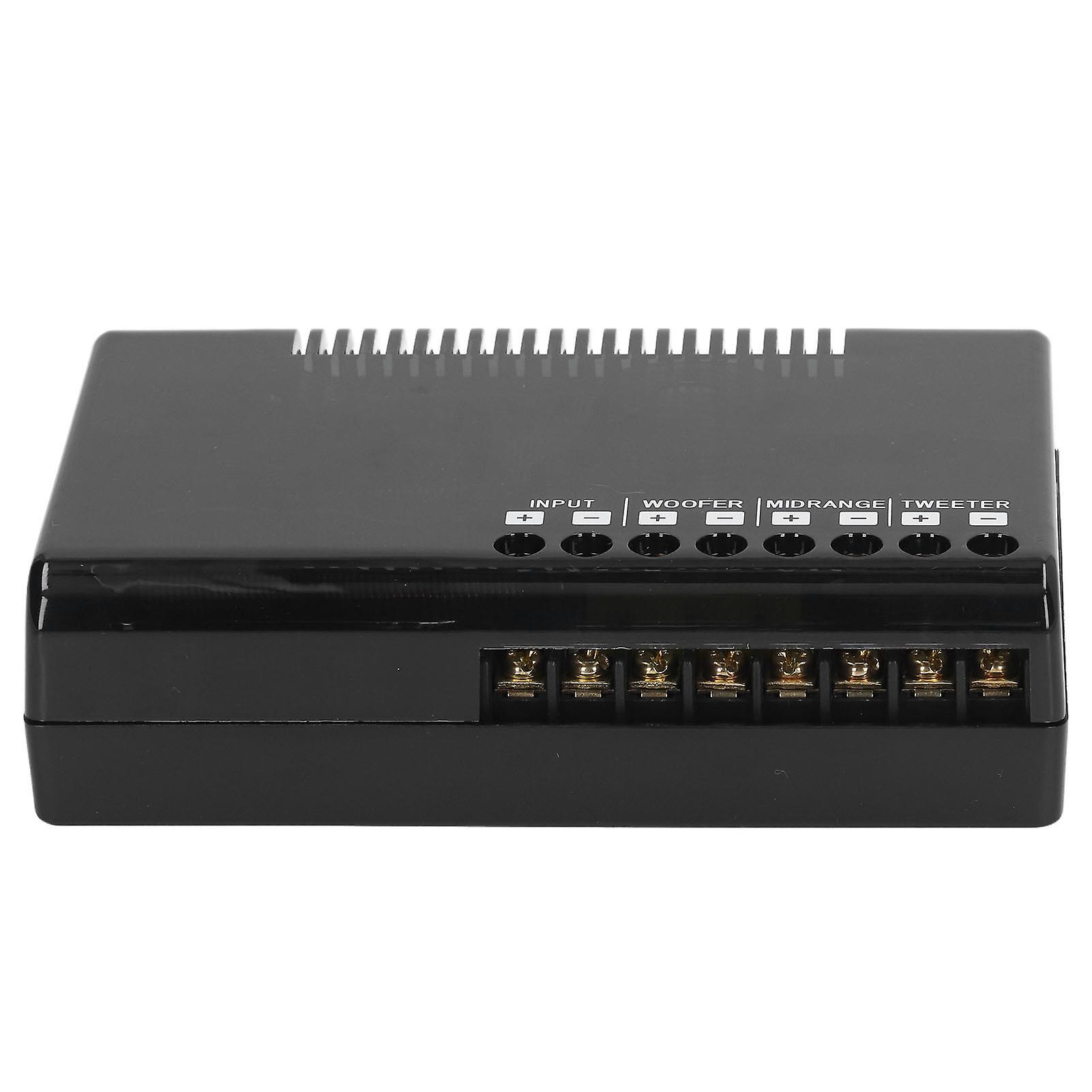 2Pcs 3-Way Electronic Car Crossover Speaker Frequency Divider