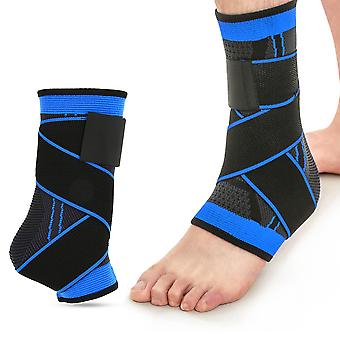 Adjustable Breathable Sports Ankle Protector Protector Elastic Pressurized Ankle Support WrapL