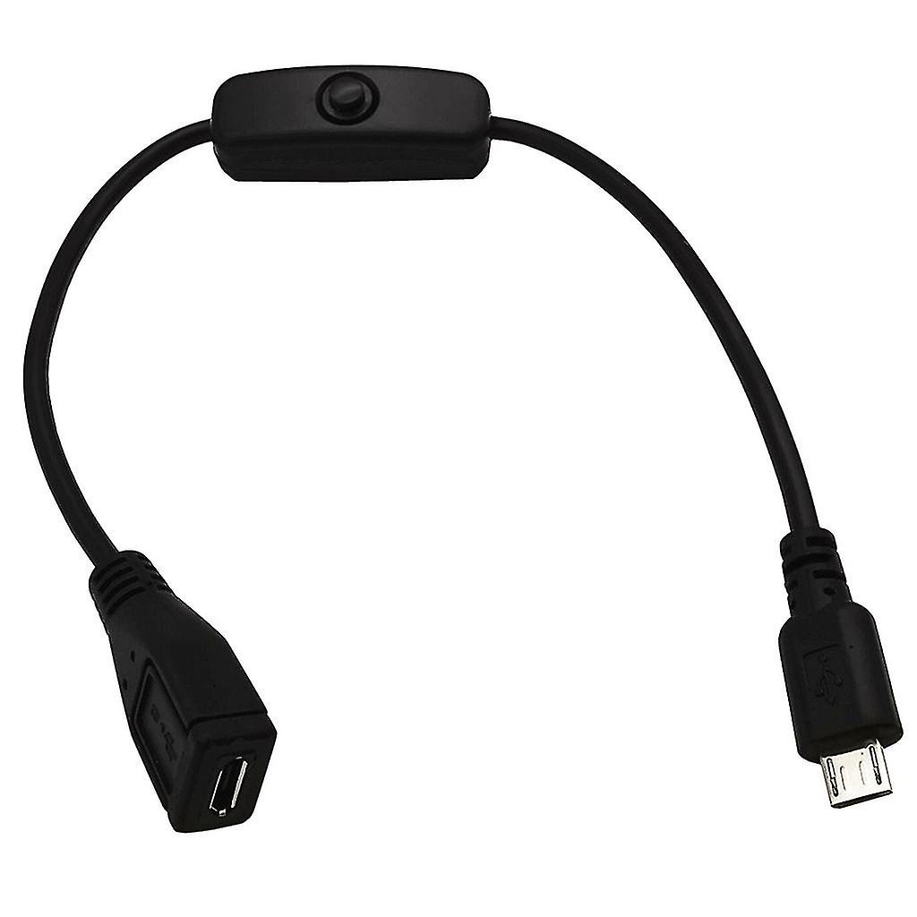 Für Raspberry Pi Netzteilkabel 5v Micro USB Stecker auf Buchse Verlängerungskabel