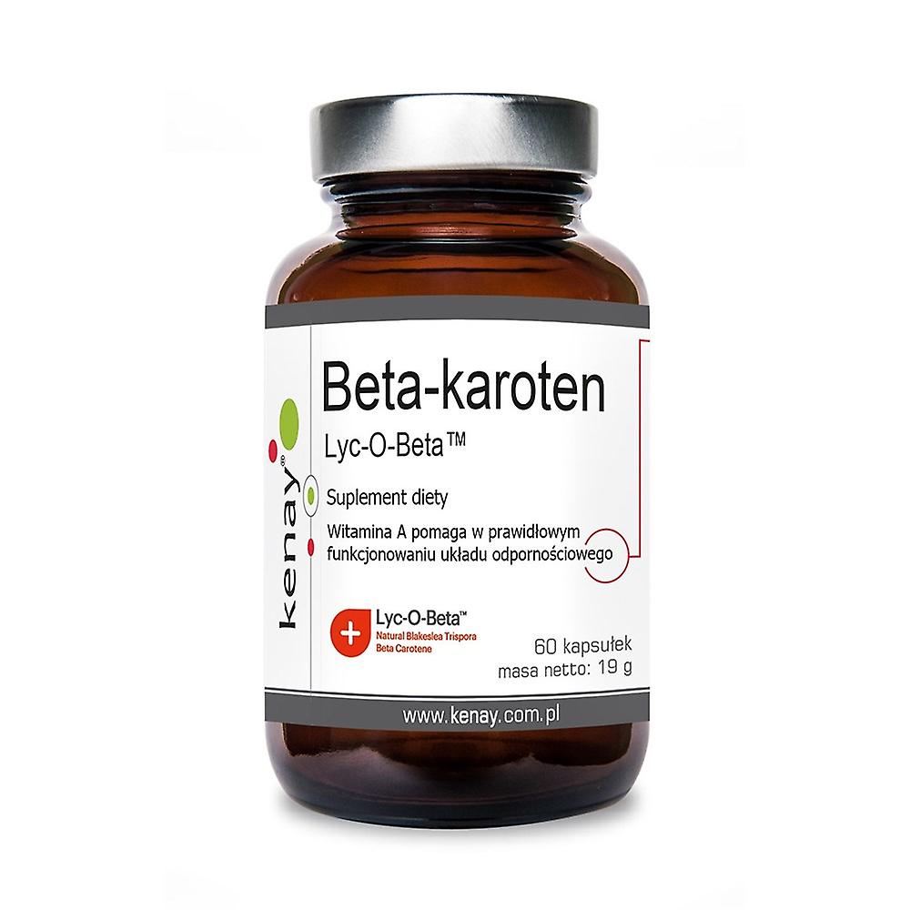 Kenay beta carotene provitamin and lyc-o-beta 60 capsules BI8887