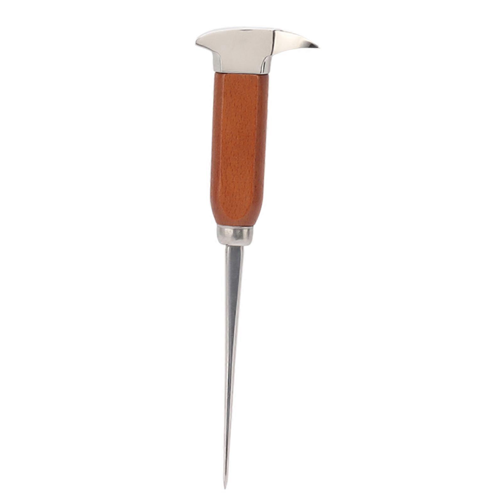 Stainless Steel Ice Chisel Chipper Stable Practical Bar Ice Crusher Chisel Chipper for Home