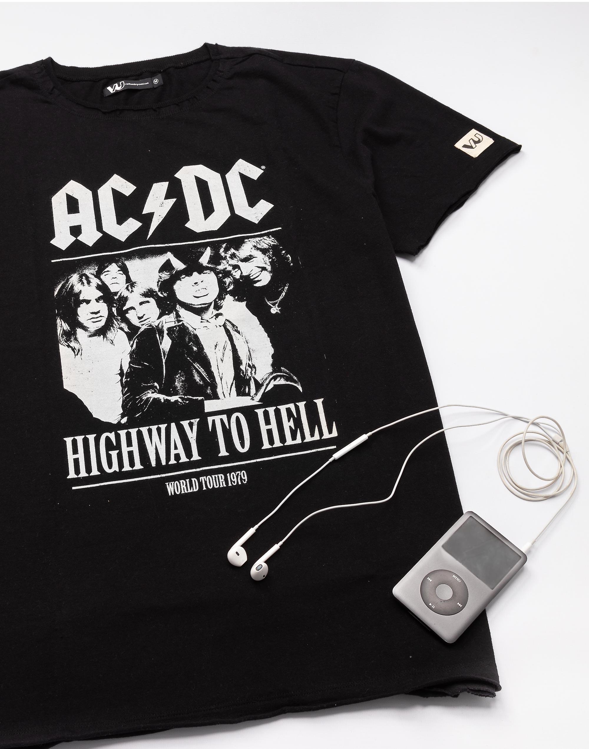 AC/DC Unisex T-shirt met korte mouwen Zwarte bandleden | Fruugo NL