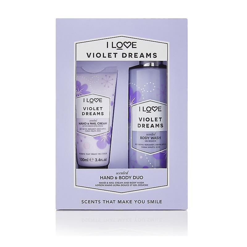 Das Geschenkset, das ich liebe... Violett Träume Hand & Körper Duo