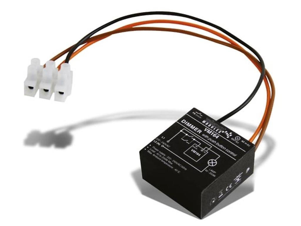 Mini-dimmer met drukknopbediening