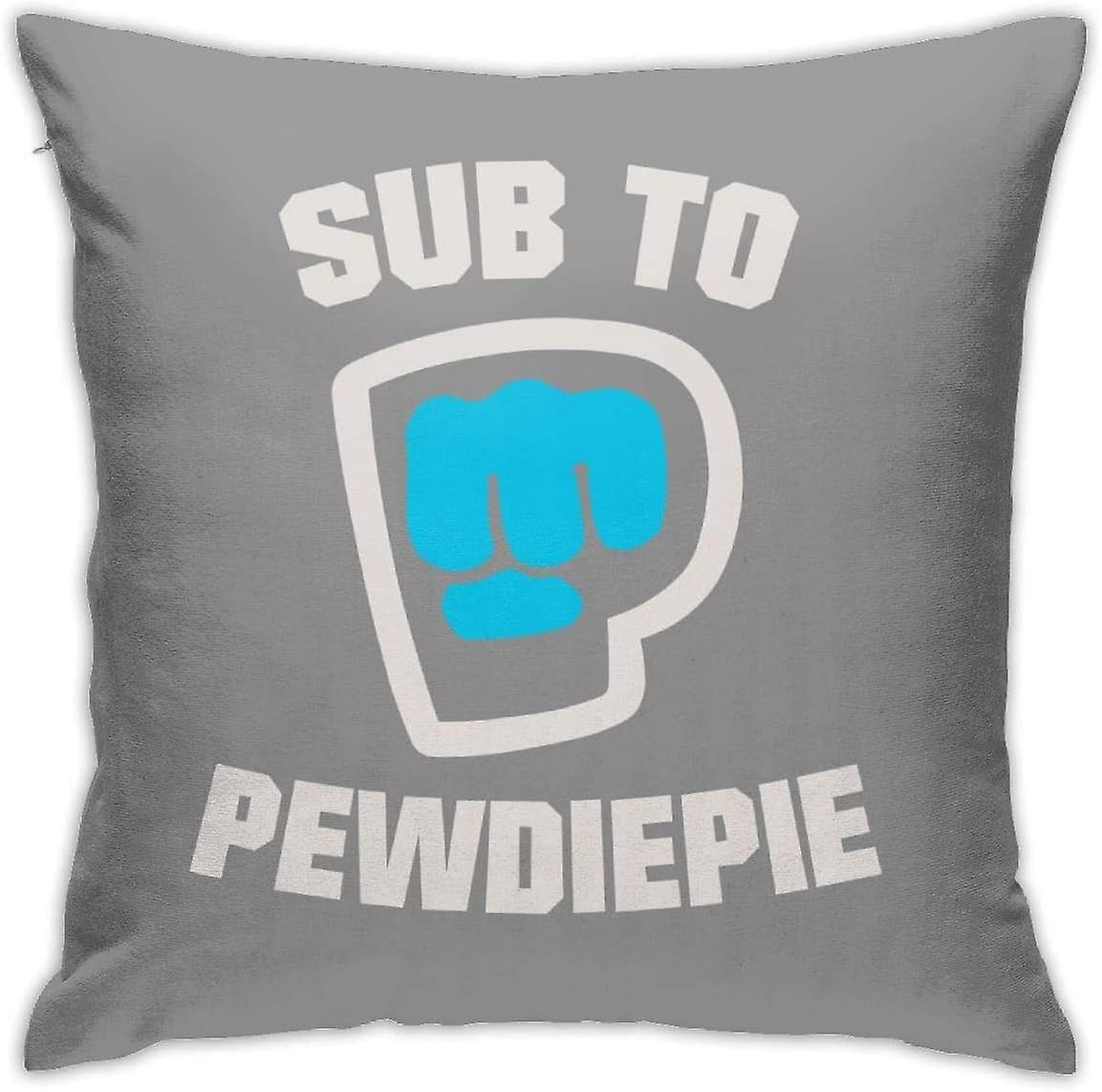 ピューディーパイプリントデザインコットンリネン装飾スロー枕カバー枕カバーソファカーベッドルーム用家の装飾(45x45cm)