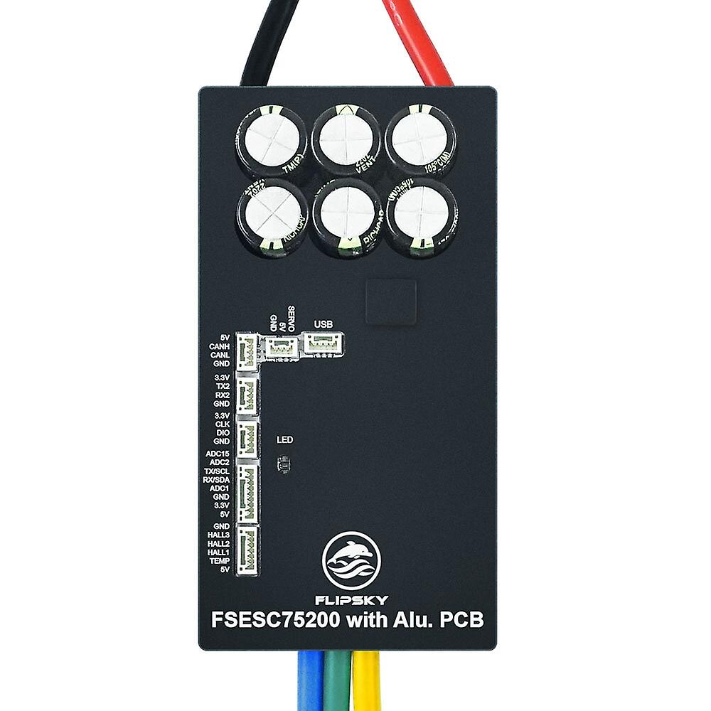 Flipsky ESC 75200 84V 200A High Current w/ Aluminum PCB for E-Foil Fighting Robot Surfboard AGV Robo