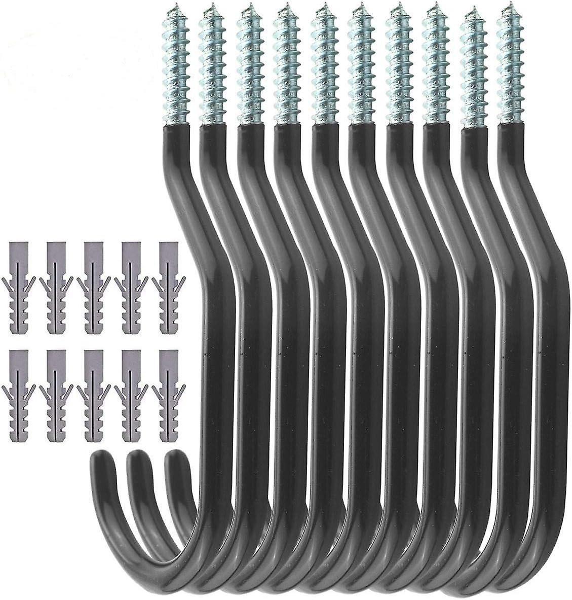 Pack of 10 Bicycle Hooks for Wall Mount Ceiling