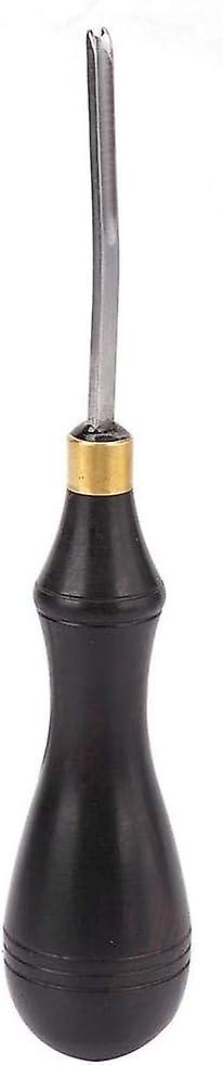 Professional DIY Leather Creaser Edge Edge Press Trimmer Tool (0.6mm)