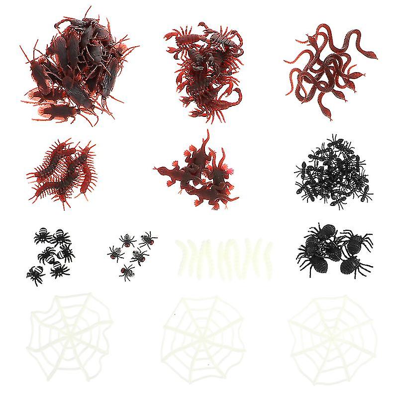 128pcs Halloween Prank Prop