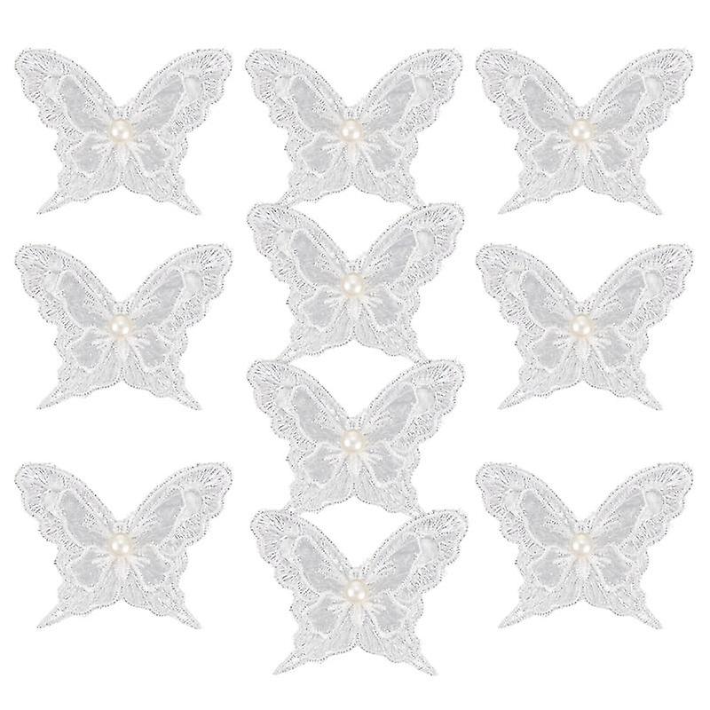 10pcs Diy Butterflies Apparel