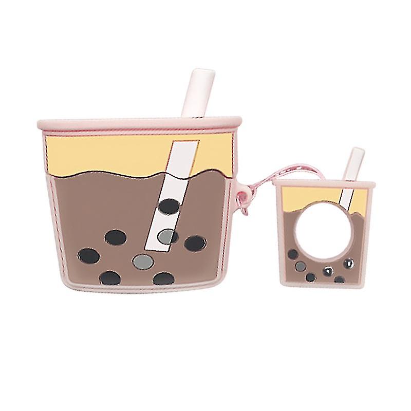 1pcs Pearl Tea Shaped Earphone Shell