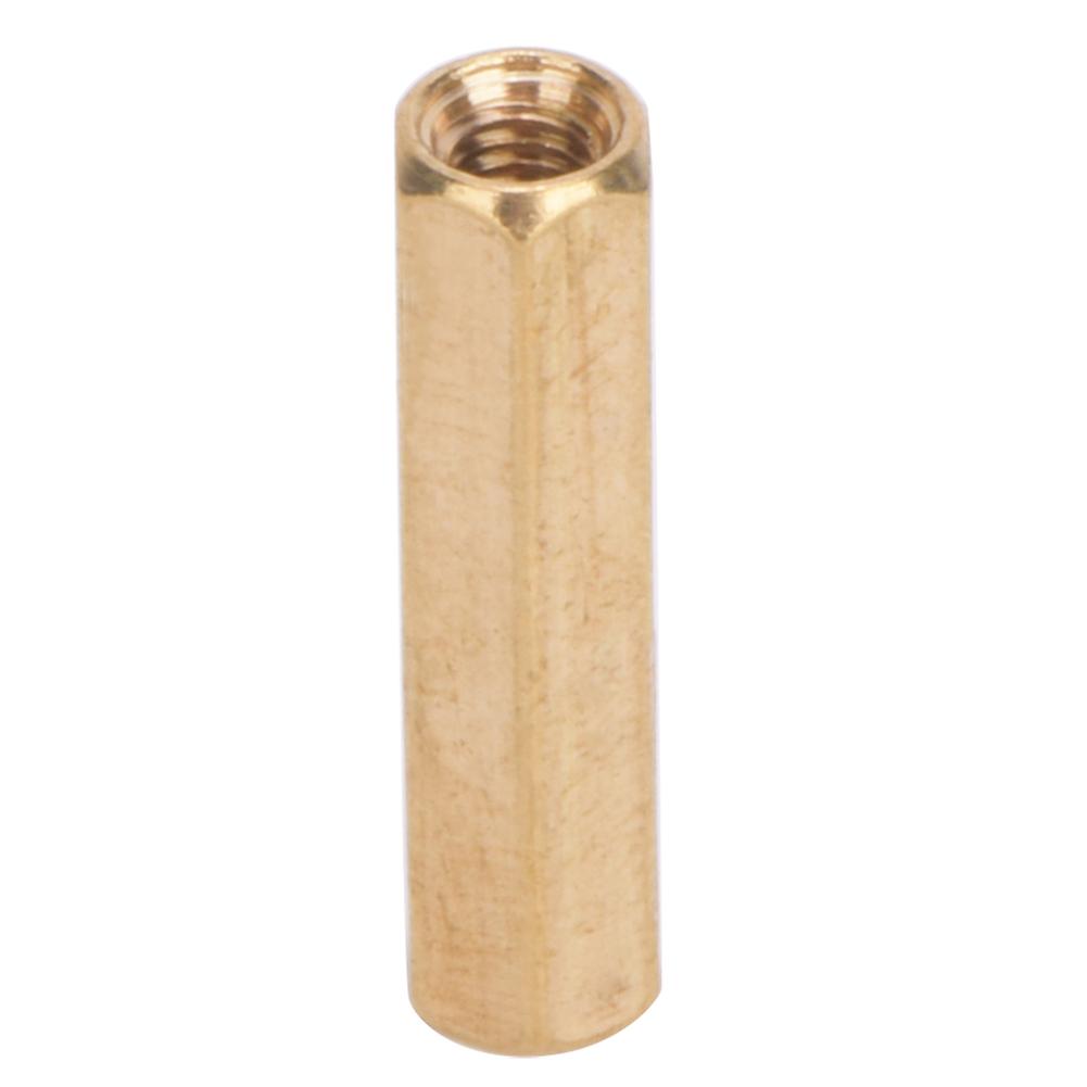 Brass M3 Hex Standoff Nuts Set, 2-Way, Various Sizes, 50-200 Pcs