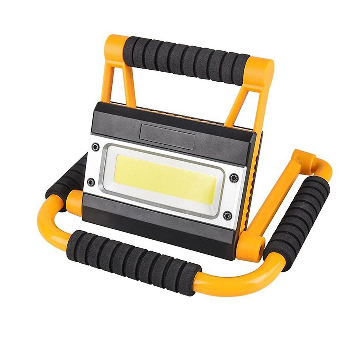 Led Portable Spotlight Searchlight Camping Light Rechargeable Handheld Work Light Power Waterproof Lantern