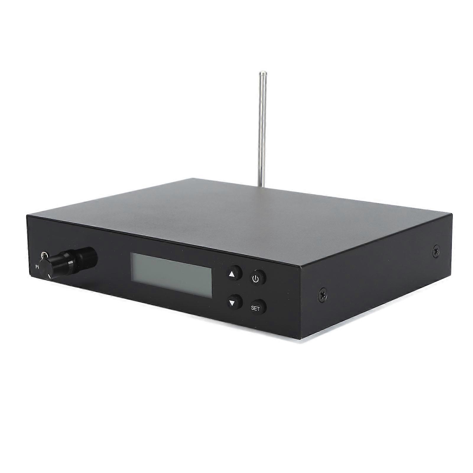 Wireless Ear Monitoring Transmitter Professional 626662MHz Wireless Ear Monitoring System for Stage Performance  100240V