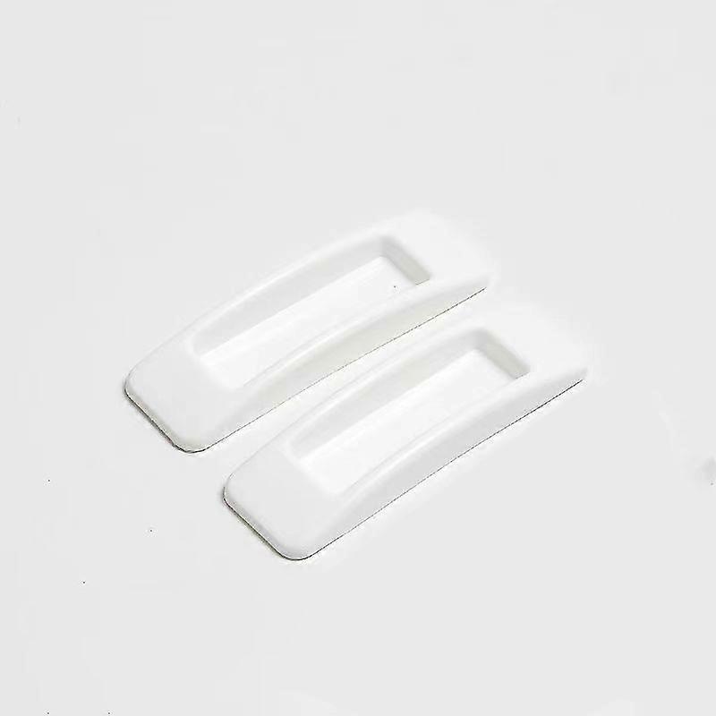 Pieces Self-Adhesive Sliding Door Handle - White