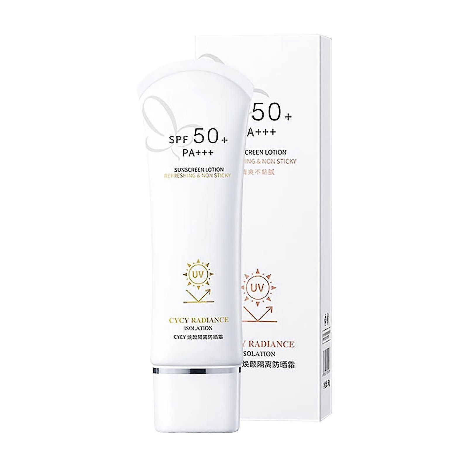 Radiances Isolation Sunscreen Isolation Sunscreen Clear And Moisturizing Light And Slim Apply Non Stickys SPF50 Sunscreen