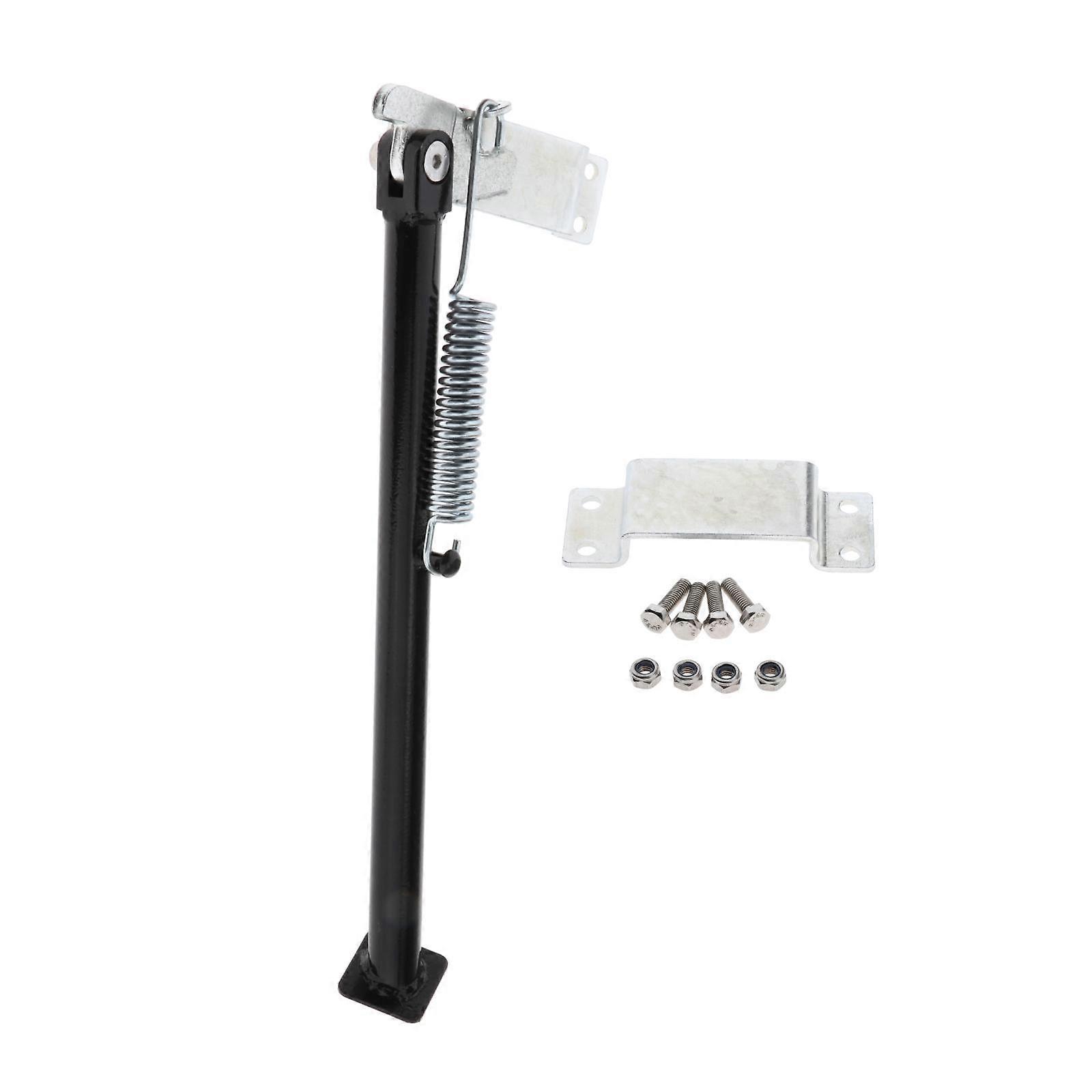 14" Universal Stainless Steel Motorcycle Kickstand Side Stand Parking Racks for KX 125 KX250 KX500 Motocross Accessories