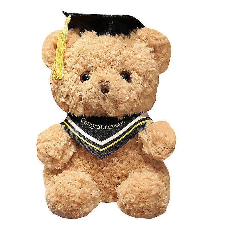 thumbnail image 3 of FeiKong Osito de peluche de graduación de 2023, regalo de oso de graduación de 23 cm, muñeco de peluche de graduación de jardín de infantes con diploma y banda para niños, 3 of 4