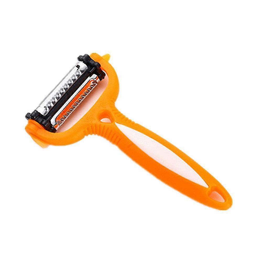 multifunction practical kitchen peeler knife double gadget three-in-one