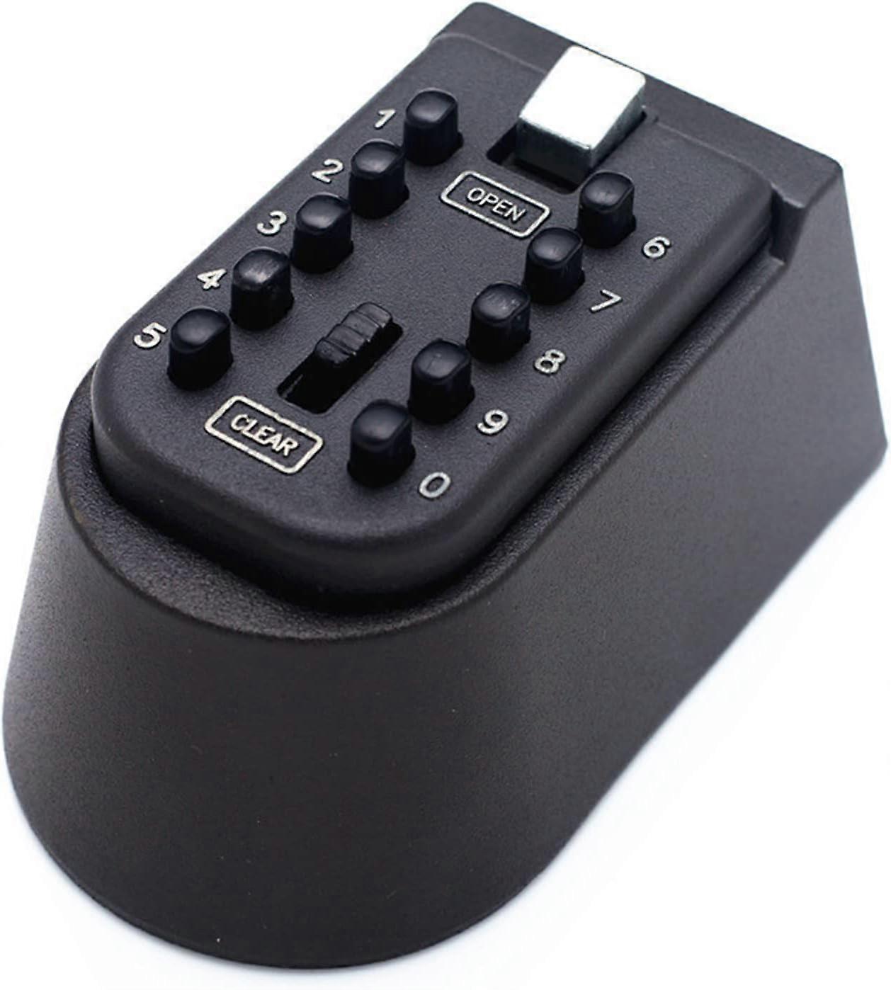 Combination Box Lock Removable Waterproof Cover Code Resettable Wall Mounted Safe for Home