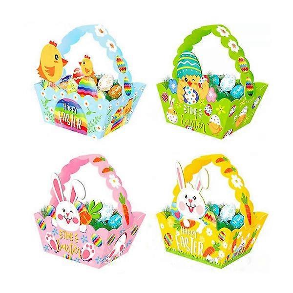 Påskkort för barns påskkorg dekorativ