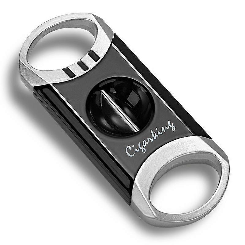 Zigarrenschneider, Zigarrenschneider Sharp Smooth Cigar Automatic Pull Ring V Cutter Tragbarer Zigarrenschneider