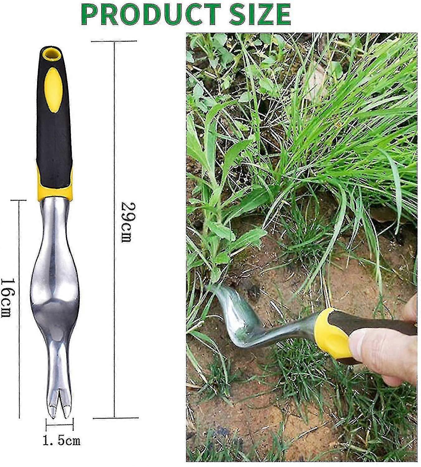 Handheld Weeder Dandelion Removal Tool, Garden Manual Weed Puller Foldable Weed Extractor Quick And Labor-saving Extractor
