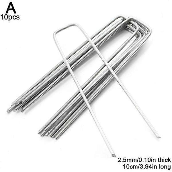 U-shaped tent pegs Galvanized Securing the ground