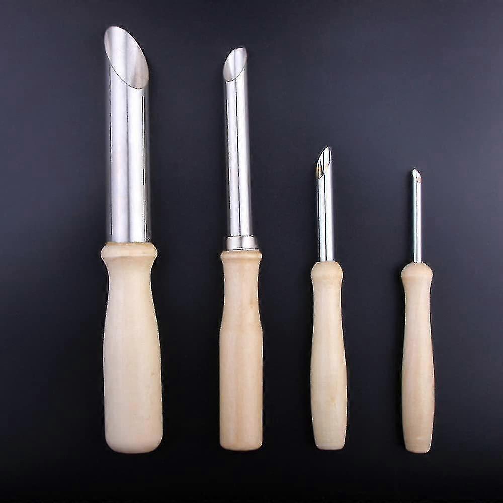 Pottery Clay Tools, 4 Pcs Circular Round Hole Pottery, Clay Round Hole Punch, Pottery Clay Ceramic Tools For Pottery Sculpture Modeling