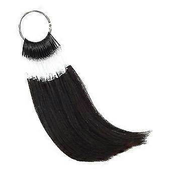 100% Human Virgin Hair Colour Rings For Testing Colour Salon Colour Pattern 30 Pcs/set (blonde)