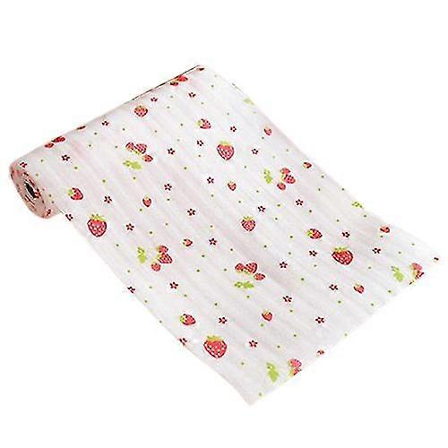 300cm Drawer Mat Eco-friendly Moisture-proof Cute Printing Shelf Paper Cabinet Drawer Liner Table Mat For Kitchen